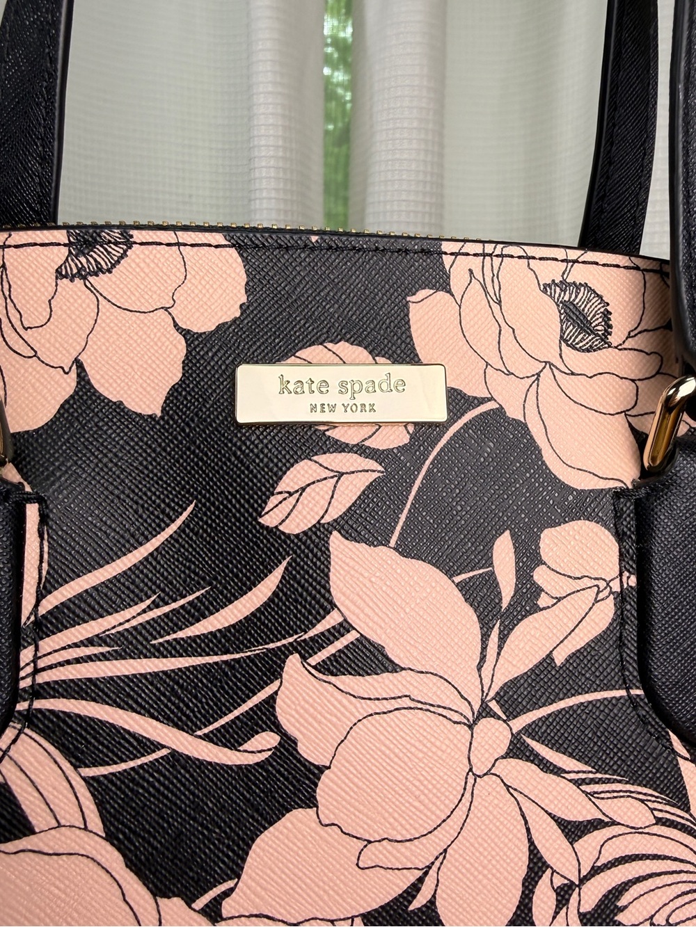 NEW Kate Spade Floral Satchel Bag Floral w/ Crossbody Laurel Way Reiley Gardenia - Picture 11 of 16
